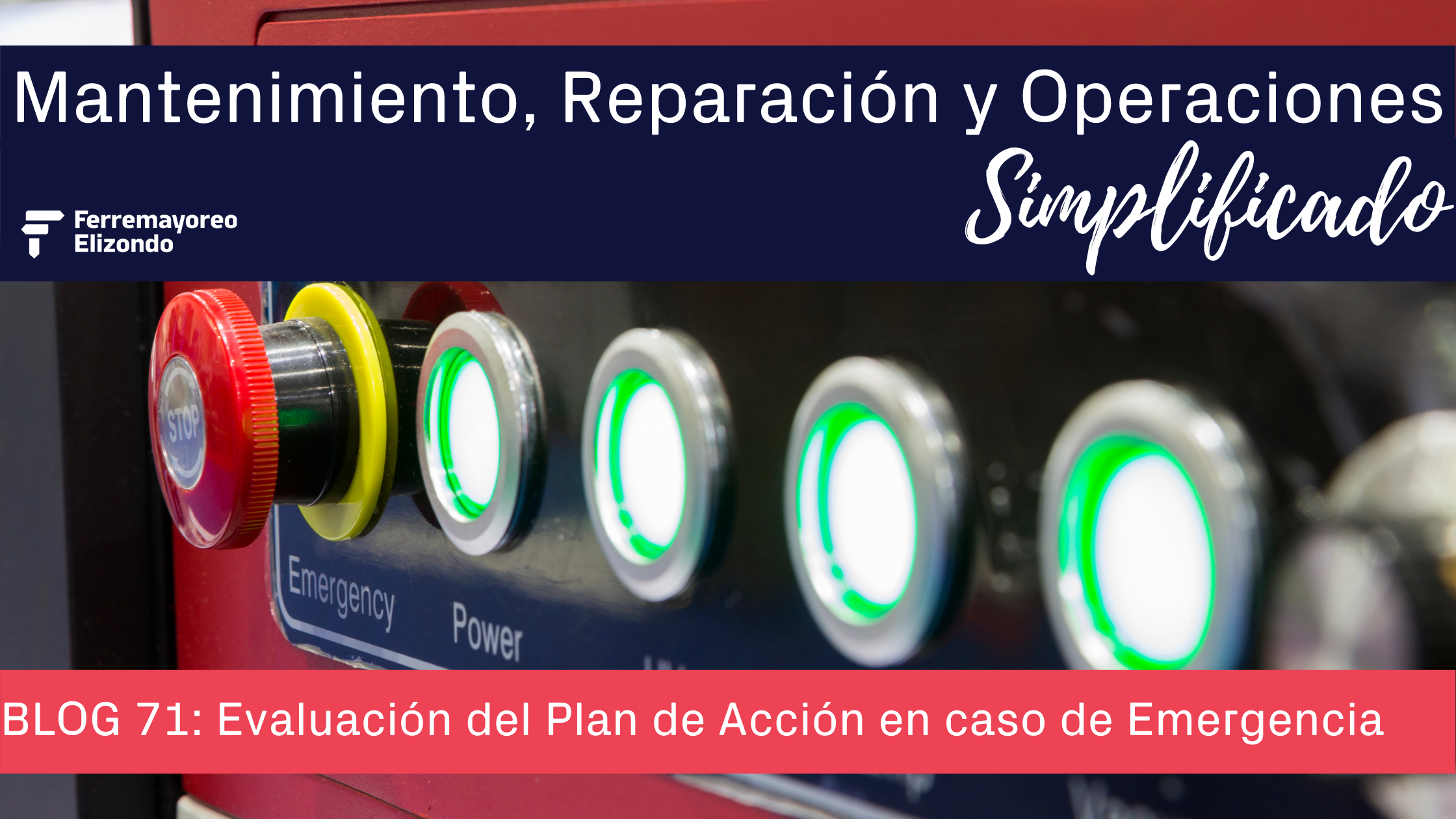 MRO Simplificado: Checklist para tu Plan de Acción Emergencias